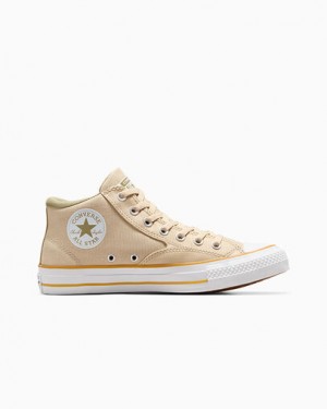 Beige / White Converse Chuck Taylor All Star Malden Street Women Boots UK | C-68794259