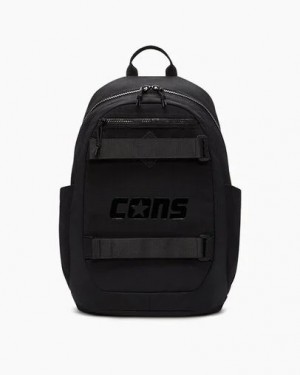 Black Converse CONS Seasonal Men Backpacks UK | C-21085469