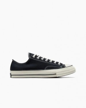 Black Converse Chuck 70 Canvas Kids' Sneakers UK | C-57194209