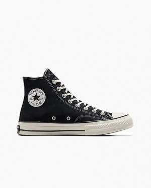 Black Converse Chuck 70 Kids' Canvas Shoes UK | C-24389019