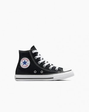 Black Converse Chuck Taylor All Star Classic Kids' Sneakers UK | C-80726919