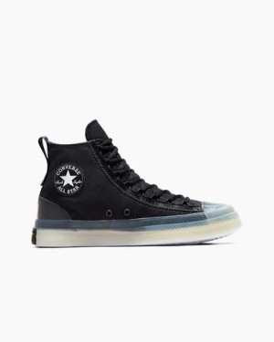 Black / White Converse Chuck Taylor All Star CX EXP2 Men Sneakers UK | C-96234019