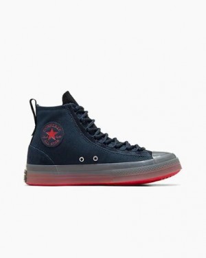 Blue / Black / Red Converse Chuck Taylor All Star CX EXP2 Men Sneakers UK | C-16482309