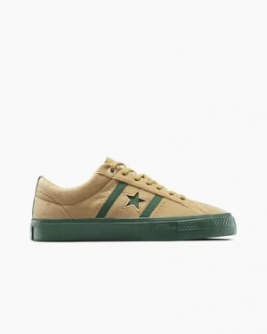 Brown / Brown Converse Converse x UNDEFEATED One Star Academy Pro Men Skate Shoes UK | C-90728149