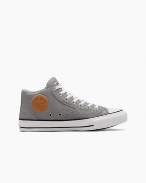 Grey / Orange / White Converse Chuck Taylor All Star Malden Street Women Boots UK | C-50236199