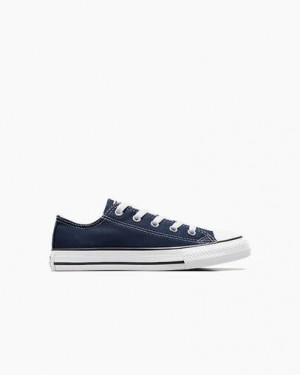 Navy Converse Chuck Taylor All Star Classic Kids' Sneakers UK | C-71532099