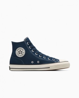 Navy / Black Converse Chuck Taylor All Star Pro Suede Women Skate Shoes UK | C-82973019