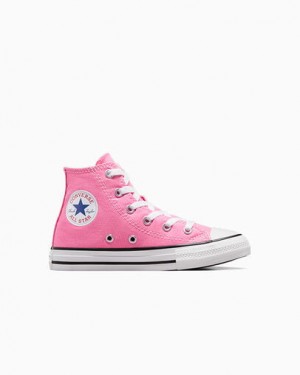 Pink Converse Chuck Taylor All Star Classic Kids' Sneakers UK | C-48705969