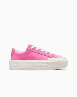 Pink / White Converse Cruise Women Tennis Shoes UK | C-31492869