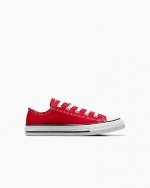 Red Converse Chuck Taylor All Star Classic Kids' Sneakers UK | C-31496829