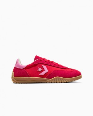 Red / Pink Converse Run Star Men Trainers UK | C-46513879