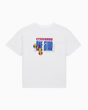 White Converse Converse x thisisneverthat Vintage Men T Shirts UK | C-59648219