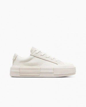 White Converse Cruise Women Tennis Shoes UK | C-68359409