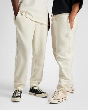 White Converse Gold Standard Men Sweatpants UK | C-98152469