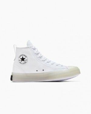 White / Black Converse Chuck Taylor All Star CX EXP2 Men Sneakers UK | C-63859079