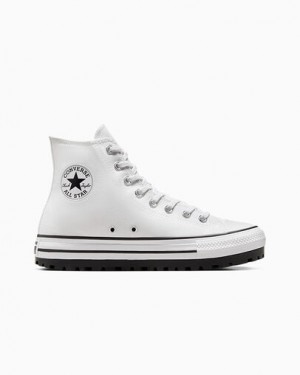 White / Black Converse Chuck Taylor All Star City Trek Men Sneakers UK | C-09254769