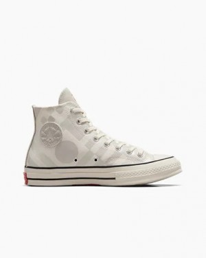 White / Silver Green Converse Converse x Liverpool FC Chuck 70 Men Sneakers UK | C-19548209