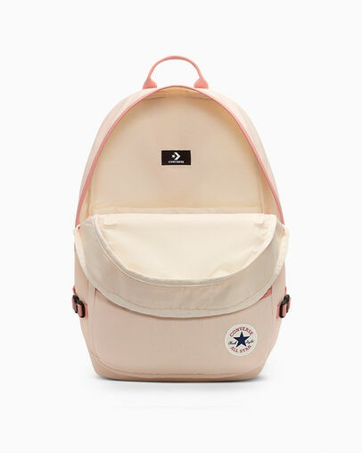 Beige Converse Straight Edge Men Backpacks UK | C-27031859