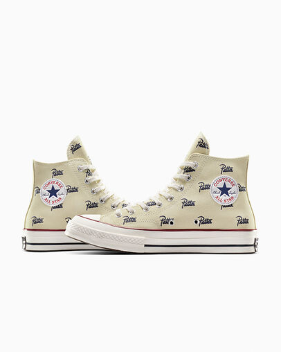 Beige White / Blue Converse Converse x Patta Chuck 70 Men Sneakers UK | C-16597039