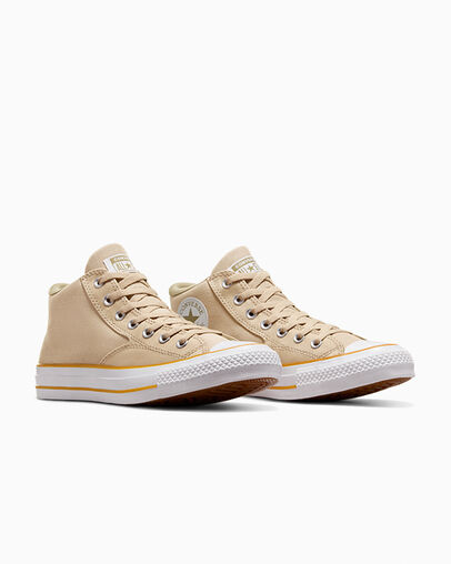 Beige / White Converse Chuck Taylor All Star Malden Street Women Boots UK | C-13642899