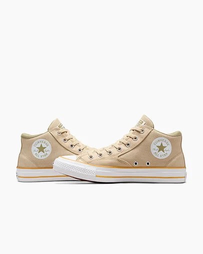 Beige / White Converse Chuck Taylor All Star Malden Street Women Boots UK | C-13642899