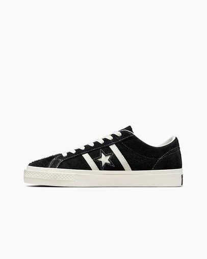 Black Converse CONS One Star Academy Pro Suede Women Skate Shoes UK | C-40281369