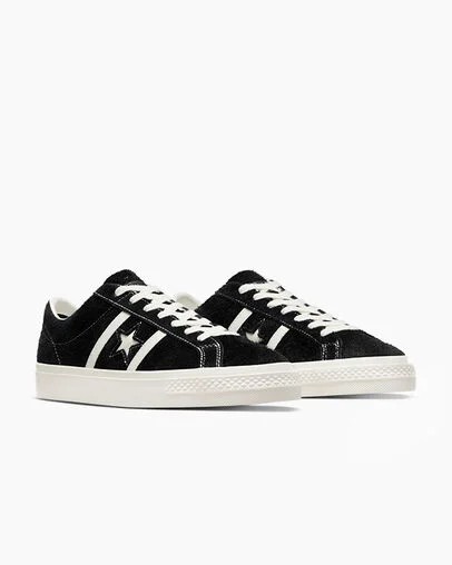 Black Converse CONS One Star Academy Pro Suede Women Skate Shoes UK | C-40281369