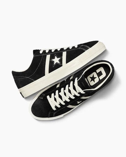 Black Converse CONS One Star Academy Pro Suede Women Skate Shoes UK | C-31849269