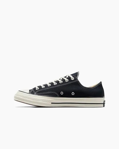 Black Converse Chuck 70 Canvas Kids' Sneakers UK | C-57194209