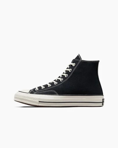 Black Converse Chuck 70 Kids' Canvas Shoes UK | C-24389019