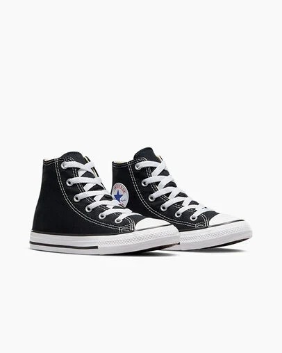 Black Converse Chuck Taylor All Star Classic Kids' Sneakers UK | C-80726919