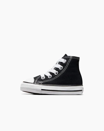 Black Converse Chuck Taylor All Star Classic Kids' Sneakers UK | C-79318029