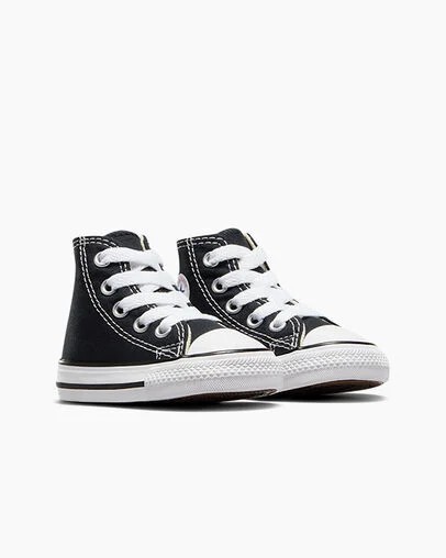 Black Converse Chuck Taylor All Star Classic Kids' Sneakers UK | C-79318029