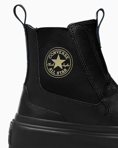 Black Converse Chuck Taylor All Star Lugged Kids' Boots UK | C-78264909