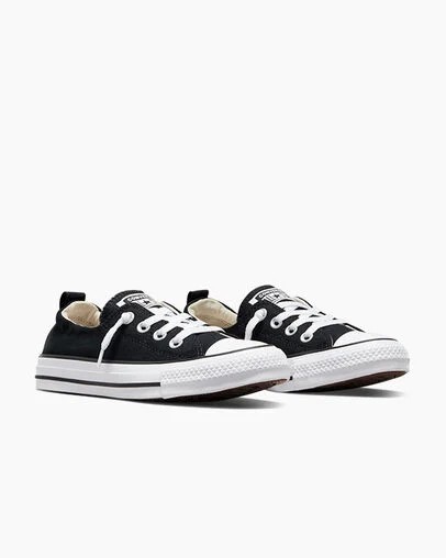 Black Converse Chuck Taylor All Star Shoreline Women Slip On Shoes UK | C-69184509