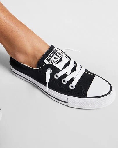 Black Converse Chuck Taylor All Star Shoreline Women Slip On Shoes UK | C-69184509