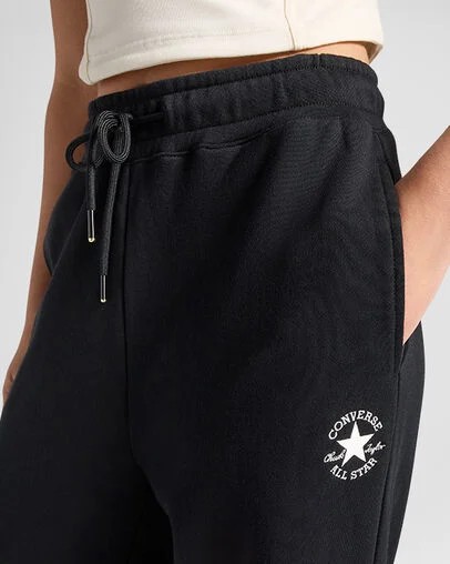 Black Converse Converse x A Ma Manière Women Fleece Pants UK | C-54786019