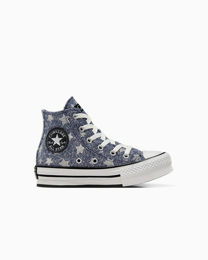 Black Converse Converse x Coraline Chuck Taylor All Star EVA Lift Kids\' Platform Shoes UK | C-38597049