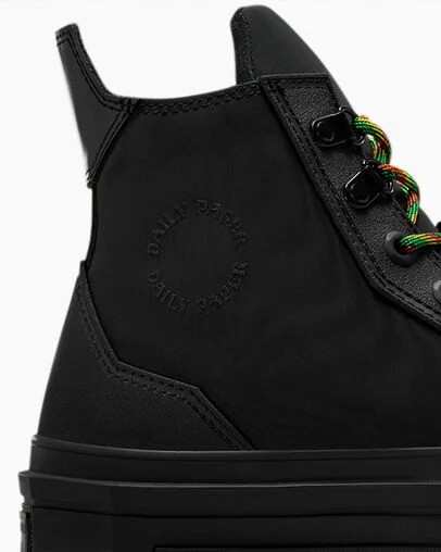 Black Converse Converse x Daily Paper Chuck 70 De Luxe Squared Men Sneakers UK | C-28453979