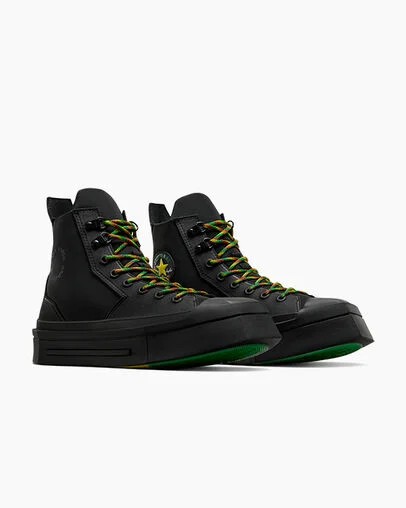 Black Converse Converse x Daily Paper Chuck 70 De Luxe Squared Men Sneakers UK | C-28453979