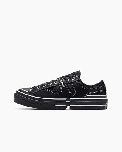 Black Converse Converse x Feng Chen Wang 2-in-1 Chuck 70 Men Sneakers UK | C-24690579