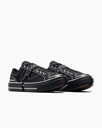 Black Converse Converse x Feng Chen Wang 2-in-1 Chuck 70 Men Sneakers UK | C-24690579