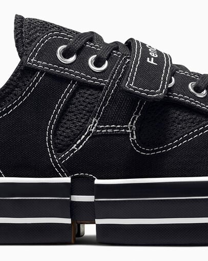 Black Converse Converse x Feng Chen Wang 2-in-1 Chuck 70 Men Sneakers UK | C-24690579