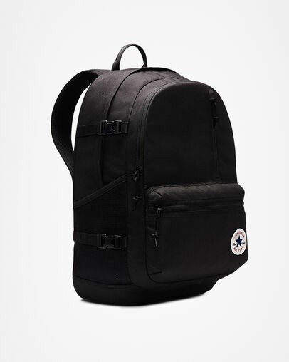 Black Converse Straight Edge Men Backpacks UK | C-51963729