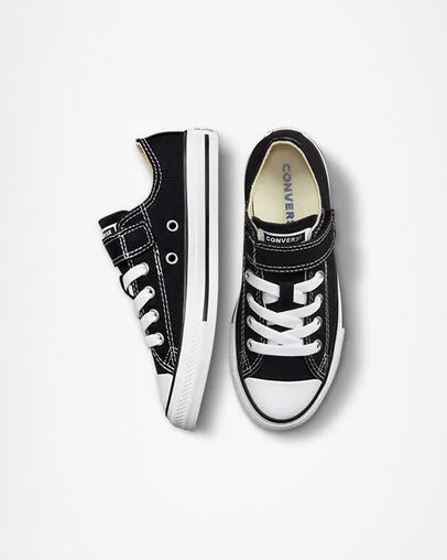 Black / Beige / White Converse Chuck Taylor All Star 1V Kids' Sneakers UK | C-13578969