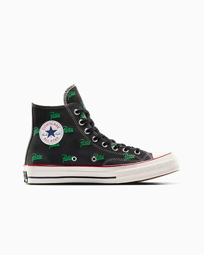 Black / Green Converse Converse x Patta Chuck 70 Men Sneakers UK | C-19342789