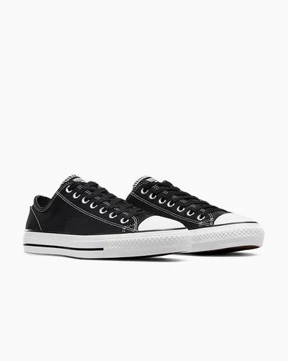 Black / White Converse CONS Chuck Taylor All Star Pro Suede Women Skate Shoes UK | C-25031489