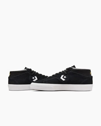 Black / White Converse CONS Louie Lopez Pro Suede and Leather Men Skate Shoes UK | C-62781499