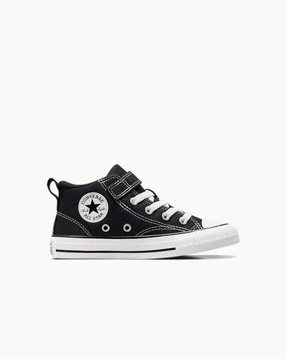 Black / White Converse Chuck Taylor All Star Malden Street Kids\' Boots UK | C-02861979