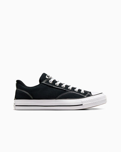 Black / White Converse Chuck Taylor All Star Malden Street Men Tennis Shoes UK | C-84923079